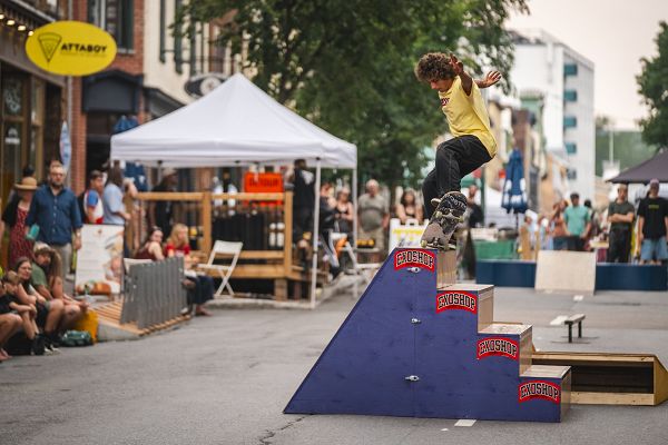 Skatepark éphémère